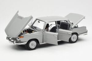 BMW 1800 TiSA Bernina Šedý AUTOart 1:18 70621 Kov – obrázok 2 z 8