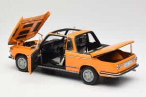 BMW 2002 E10 Kabriolet Colorado Oranžový AUTOart 1:18 80430300713 Kov – obrázok 5 z 8