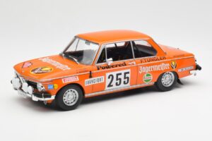 BMW 2002 Jagermeister #255 W. Stiller Rally Monte Carlo 1973 IXO 1:18 18RMC165 Kov