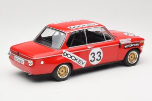 BMW 2002 Jockey Racing #33 B. Tobiasson / L. Nordstrom 6 Hours Nurburgring 1972 Minichamps 1:18 155722633 Kov – obrázok 2 z 6