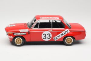 BMW 2002 Jockey Racing #33 B. Tobiasson / L. Nordstrom 6 Hours Nurburgring 1972 Minichamps 1:18 155722633 Kov – obrázok 3 z 6