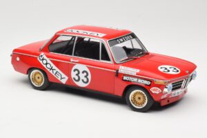 BMW 2002 Jockey Racing #33 B. Tobiasson / L. Nordstrom 6 Hours Nurburgring 1972 Minichamps 1:18 155722633 Kov – obrázok 4 z 6