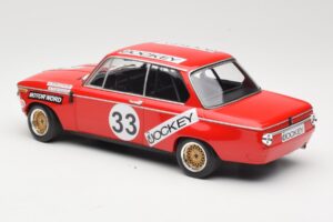BMW 2002 Jockey Racing #33 B. Tobiasson / L. Nordstrom 6 Hours Nurburgring 1972 Minichamps 1:18 155722633 Kov – obrázok 5 z 6