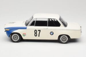 BMW 2002 Tii E10 #87 H. Hahne Grand Prix Brno 1969 Minichamps 1:18 155692787 Kov – obrázok 3 z 6