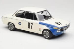 BMW 2002 Tii E10 #87 H. Hahne Grand Prix Brno 1969 Minichamps 1:18 155692787 Kov – obrázok 4 z 6