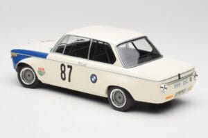 BMW 2002 Tii E10 #87 H. Hahne Grand Prix Brno 1969 Minichamps 1:18 155692787 Kov – obrázok 5 z 6