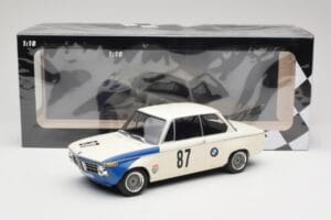 BMW 2002 Tii E10 #87 H. Hahne Grand Prix Brno 1969 Minichamps 1:18 155692787 Kov – obrázok 6 z 6