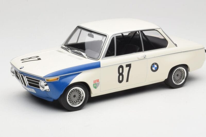 BMW 2002 Tii E10 #87 H. Hahne Grand Prix Brno 1969 Minichamps 1:18 155692787 Kov