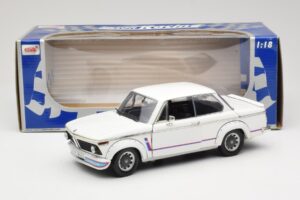BMW 2002 Turbo E10 Biely Anson 1:18 30393 Kov – obrázok 8 z 8