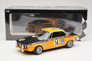 BMW 2800 CS BMW Alpina #14 H. Kelleners / G. Huber Winners 24 Hours of Spa 1970 Minichamps 1:18 155702714 Kov – obrázok 6 z 6