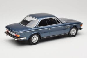 BMW 2800 CS E9 Modrý Metalíza Minichamps 1:18 155028032 Kov – obrázok 2 z 6