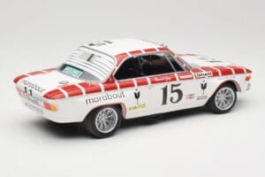 BMW 2800 CS E9 #15 Team Marabout Gaye / S. Braillard 24 Hours of Spa 1972 Minichamps 1:18 155722715 Kov – obrázok 2 z 6