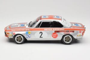BMW 2800 CS E9 #2 Team Schnitzer J. Fitzpatrick / H. Heyer Winners Grand Prix Touring Cars Nurburgring 1972 Minichamps 1:18 1 – obrázok 3 z 6