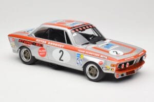BMW 2800 CS E9 #2 Team Schnitzer J. Fitzpatrick / H. Heyer Winners Grand Prix Touring Cars Nurburgring 1972 Minichamps 1:18 1 – obrázok 4 z 6