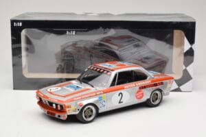 BMW 2800 CS E9 #2 Team Schnitzer J. Fitzpatrick / H. Heyer Winners Grand Prix Touring Cars Nurburgring 1972 Minichamps 1:18 1 – obrázok 6 z 6