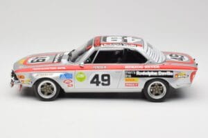 BMW 2800 CS E9 #49 Team Schnitzer G. Herzog / H. Heyer 24 Hours of Spa 1972 Minichamps 1:18 155722749 Kov – obrázok 3 z 6