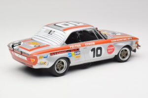 BMW 2800 CS Team Schnitzer #10 J. Fitzpatrick / J. Peltier Spa 1972 Minichamps 1:18 155722710 Kov – obrázok 2 z 6