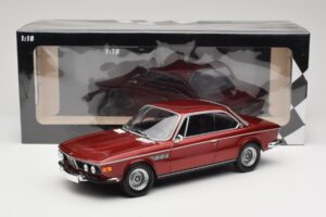 BMW 3.0 CSi E9 Red Metallic Minichamps 1:18 155028031 Kov – obrázok 6 z 6