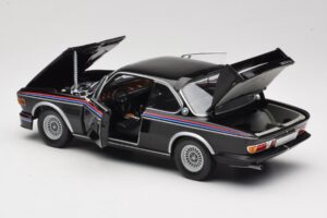 BMW 3.0 CSL E9 Čierny Minichamps 1:18 180029025 Kov – obrázok 5 z 8