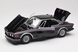 BMW 3.0 CSL E9 Čierny Minichamps 1:18 180029025 Kov – obrázok 2 z 8
