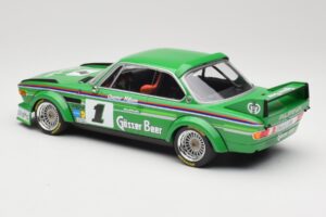 BMW 3.0 CSL E9 #1 Alpina G. Nilsson / D. Quester Winners Nürburgring 1977 Minichamps 1:18 155772501 Kov – obrázok 5 z 6