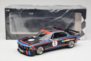 BMW 3.0 CSL E9 #1 BMW Motorsport H-J. Stuck Winner Norisring Trophy 1974 Minichamps 1:18 155742691 Kov – obrázok 6 z 6