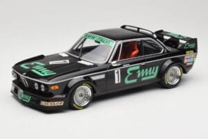 BMW 3.0 CSL E9 #1 F. Grano / P. Xhenceval GP Brno 1978 Minichamps 1:18 155782501 Kov