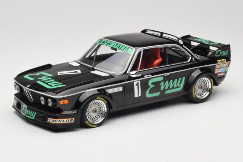 BMW 3.0 CSL E9 #1 F. Grano / P. Xhenceval GP Brno 1978 Minichamps 1:18 155782501 Kov