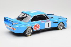 BMW 3.0 CSL E9 #1 Precision Liegeoise J. Peltier / C. Lafosse Winners 4 Hours Monza 1974 Minichamps 1:18 155742681 Kov – obrázok 2 z 6