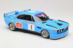 BMW 3.0 CSL E9 #1 Precision Liegeoise J. Peltier / C. Lafosse Winners 4 Hours Monza 1974 Minichamps 1:18 155742681 Kov – obrázok 3 z 6