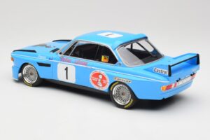 BMW 3.0 CSL E9 #1 Precision Liegeoise J. Peltier / C. Lafosse Winners 4 Hours Monza 1974 Minichamps 1:18 155742681 Kov – obrázok 4 z 6