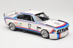 BMW 3.0 CSL E9 #12 BMW Motorsport C. Amon / H-J. Stuck Winners 6 Hours Nurburgring 1973 Minichamps 1:18 155732612 Kov – obrázok 4 z 6