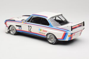 BMW 3.0 CSL E9 #12 BMW Motorsport C. Amon / H-J. Stuck Winners 6 Hours Nurburgring 1973 Minichamps 1:18 155732612 Kov – obrázok 5 z 6