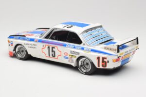 BMW 3.0 CSL E9 #15 BMW Alpina J. Peltier / H. Menzel 24 Hours of Spa 1973 Minichamps 1:18 155732695 Kov – obrázok 5 z 6