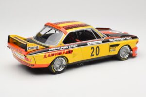 BMW 3.0 CSL E9 #20 BMW Faltz Alpina W. Werner / H. Schommers Norisring Trophy 1974 Minichamps 1:18 155742620 Kov – obrázok 2 z 6