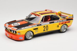 BMW 3.0 CSL E9 #20 BMW Faltz Alpina W. Werner / H. Schommers Norisring Trophy 1974 Minichamps 1:18 155742620 Kov
