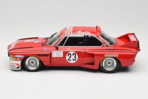 BMW 3.0 CSL E9 #23 Faltz Alpina A. de Fierlant / H. Grohs Zandvoort Trophy 1975 Minichamps 1:18 155752623 Kov – obrázok 3 z 6