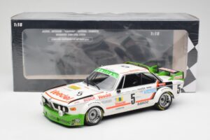 BMW 3.0 CSL E9 #5 Assoc Interim J-C. Chavan / A. Detrin Winners 24 Hours of Spa 1976 Minichamps 1:18 155762505 Kov – obrázok 6 z 6