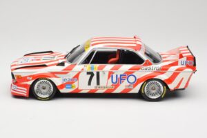 BMW 3.0 CSL E9 #71 Luigi Racing P. Xhenceval / J. Dieudonné 24 Hours of Le Mans 1977 Minichamps 1:18 155772571 Kov – obrázok 3 z 6