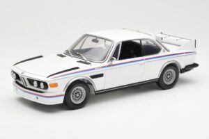 BMW 3.0 CSL E9 So Setom Spojlerov Biely Minichamps 1:18 180029021 Kov