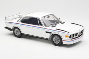 BMW 3.0 CSL E9 So Setom Spojlerov Biely Minichamps 1:18 180029021 Kov – obrázok 6 z 8