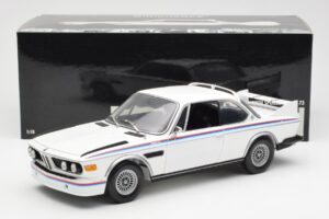 BMW 3.0 CSL E9 So Setom Spojlerov Biely Minichamps 1:18 180029021 Kov – obrázok 8 z 8