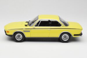 BMW 3.0 CSL E9 Žltý Minichamps 1:18 155028130 Kov – obrázok 3 z 6