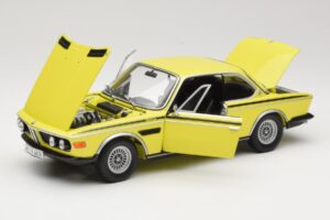 BMW 3.0 CSL E9 Žltý Minichamps 1:18 80430137980 Kov – obrázok 2 z 8