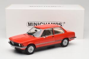 BMW 316 E21 Červený Minichamps 1:18 107024100 Živica – obrázok 6 z 6