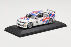 BMW 320i E46 #11 A. Priaulx ETCC Champion 2004 Minichamps 1:43 400042411 Kov – obrázok 2 z 4