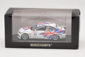 BMW 320i E46 #11 A. Priaulx ETCC Champion 2004 Minichamps 1:43 400042411 Kov – obrázok 4 z 4
