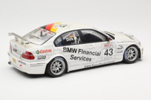 BMW 320i E46 #43 D. Muller WTCC 2005 AUTOart 1:18 80543 Kov – obrázok 2 z 6