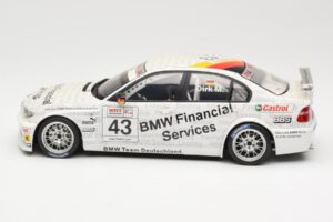BMW 320i E46 #43 D. Muller WTCC 2005 AUTOart 1:18 80543 Kov – obrázok 3 z 6