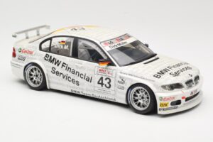 BMW 320i E46 #43 D. Muller WTCC 2005 AUTOart 1:18 80543 Kov – obrázok 4 z 6